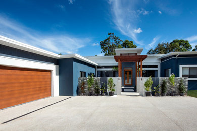 This is an example of a modern home design in Brisbane.