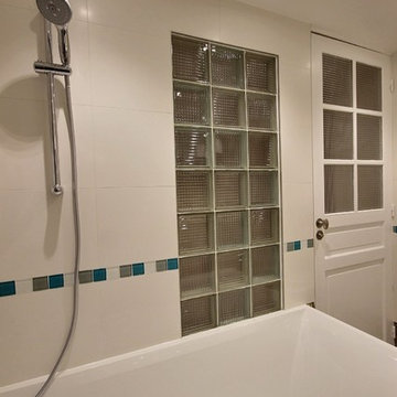 Rénovation de deux salles d'eau dans une maison à Courbevoie