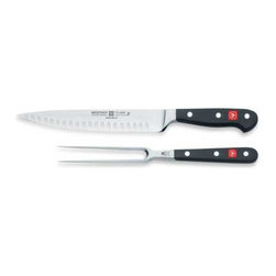 Wusthof Carving Set - Classic Hollow Edge (Set of 2) - Knife Sets