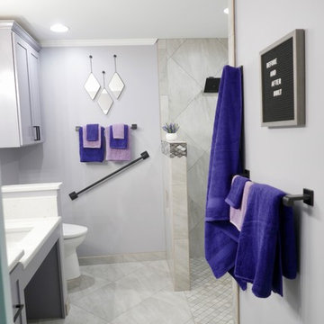 W. White Master Bathroom