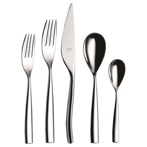 Cutlery Set 20-Piece Forma - Contemporary - Flatware And Silverware Sets -  by Virventures | Houzz