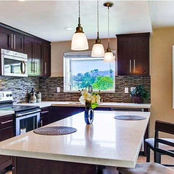 Lotus Laguna | Kitchen Remodel with Beech Espresso Cabinets