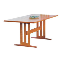 Modern Contemporary Trestle Table - Dining Tables