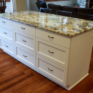 Painted White Kitchen