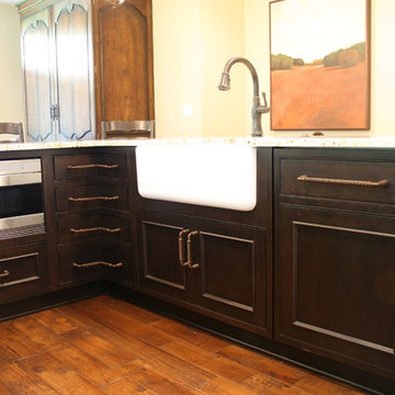 Crystal Cabinet- Traditional Style Kitchen