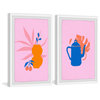 Kettles and Vases Diptych, 2-Piece Set, 16x24 Panels