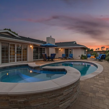 Twilight at Newport Beach Home