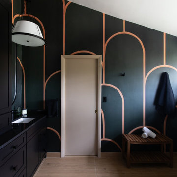 From Dated to Dramatic: A Spa-Like Master Bath Designed to Unwind