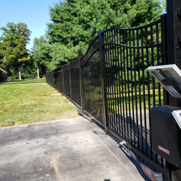 Specrail Aluminum Industrial Estate Gate & Commercial Fence