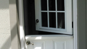 Custom fiberglass Dutch Door