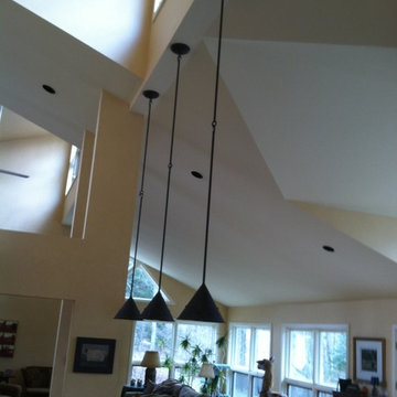 Residential Generator Install and various lighting in home