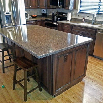 Medium Wood Cabinet Kitchen