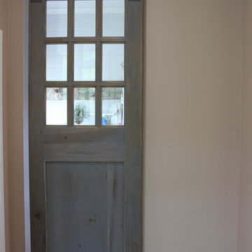 Grey Farmhouse Door