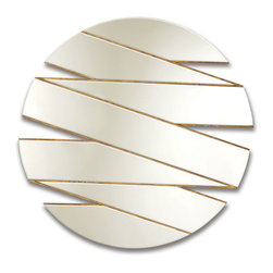 Zig Zag Globe Mirror - Wall Mirrors