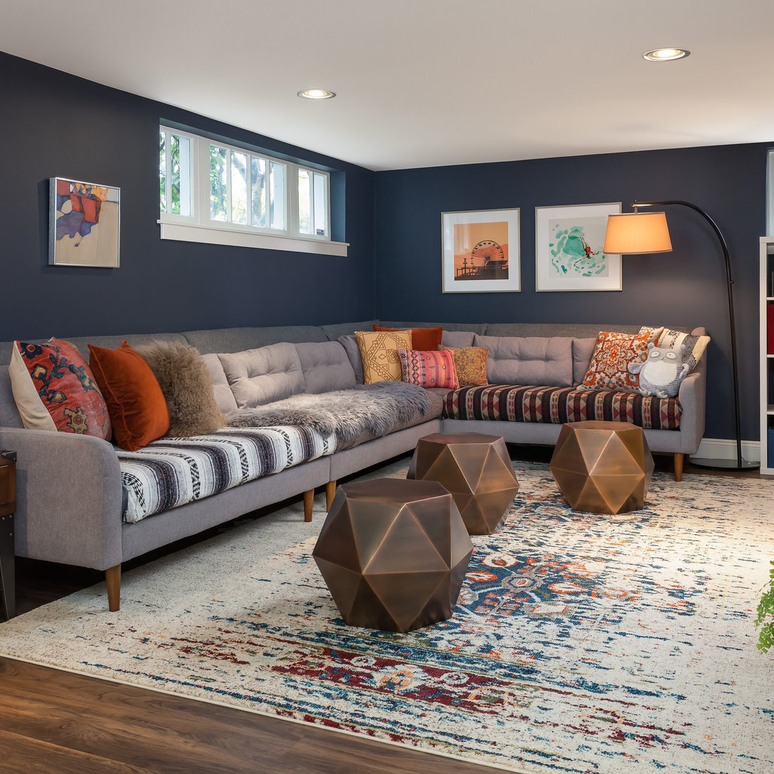 Brilliant Basement Makeover