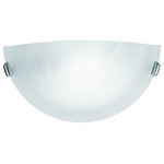 Livex Lighting - Oasis Wall Sconce, Brushed Nickel - As you design your dream area, remember that lighting plays a key role in creating the ideal ambiance. Because it works with more than one style, the Oasis Wall Sconce will transform your space into a retreat. This versatile piece measures 16 inches wide by 8 inches tall and features a stunning brushed nickel finish.