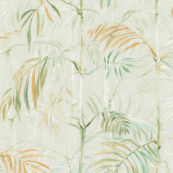 Bamboo Gardens Non-Pasted Wallpaper, Sage