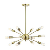 Zeplin 12-Light Sputnik Chandelier