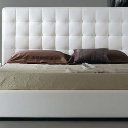 Italian Upholstered Platform Bed Scacco by Spar - $2,675.00 - Platform Beds