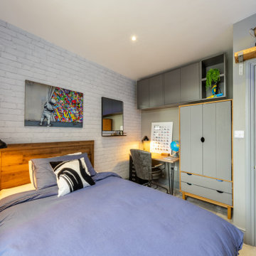 Two Refurbished Teenage Bedrooms, Twickenham