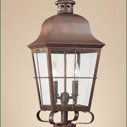 Colonial Post Mount - Post Lights