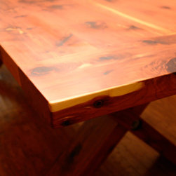 X Design Farm House Table - Dining Tables