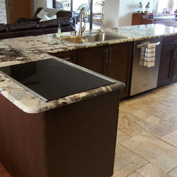 Transitional Kitchen - Kitchen Countertops