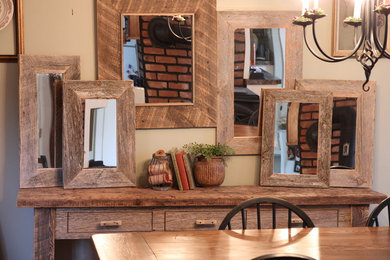 Barn wood mirror's