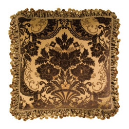 Cimone Chocolate Pillow - Decorative Pillows
