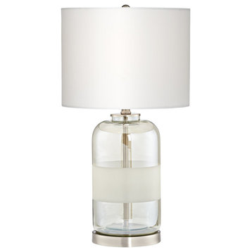 Pacific Coast Moderne Table Lamp 36J09 - Champagne/Nickel