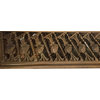 Indian Architectural Furniture Antique Rare Teak Carved Railing