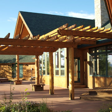 Pergola for afternoon shade and outdoor living