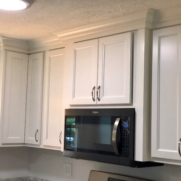 Bettendorf Flip Home-Koch Cabinets Painted Ivory and Fog