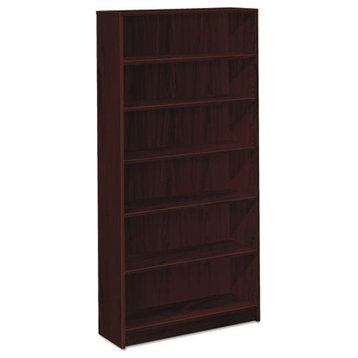 Hon 1870 Series Bookcase, 6 Shelf, 36"X11 1/2"X72 5/8", Mahogany