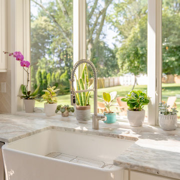 Open-Concept Kitchen Addition with Vaulted Ceiling: West Chester, PA