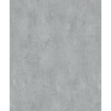 Concrete Textured Wallpaper, Concrete Beton, 32615, Silver Gold, 1 Roll