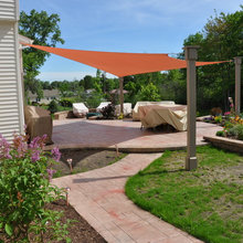 Shade sail patio ideas