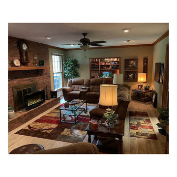 Open-Concept Living Room & Kitchen Transformation