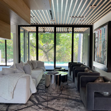 Modern Luxe Living Room – Houston