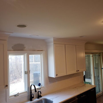 Wynn Blue Accent Kitchen Remodel