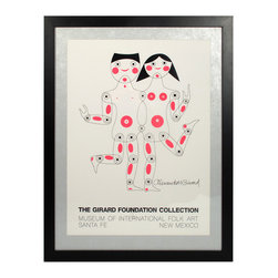 Alexander Girard Folk Art Exhibition Poster 1960's - Artwork