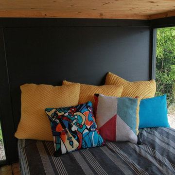 Dumpster turned tiny home