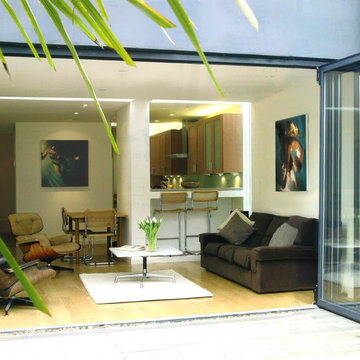 Open plan extension, refurbishment and loft extension in Putney, SW London.