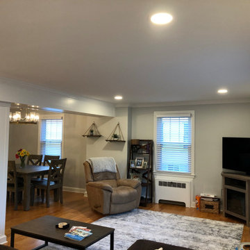 Wallingford CT First Floor Remodel - Living Room Area