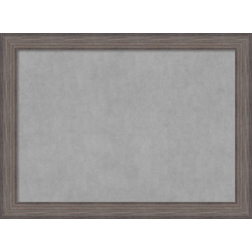 Framed Magnetic Board, Country BarnWood Wood, 45x33