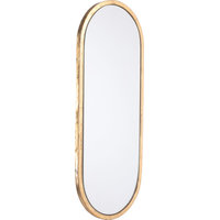 Oval Mirror, Gold, Small