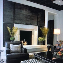 living room fireplace