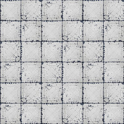 Tin Plates Nebraska, White - Papier Peint