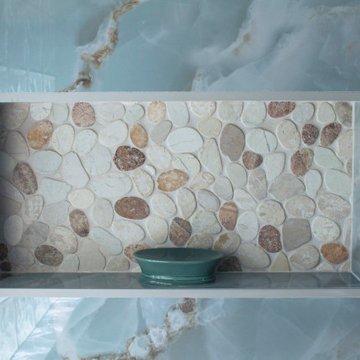 Blue Luxe Bathroom