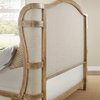 Hooker Furniture Roslyn County Upholstered Panel Bed, California King